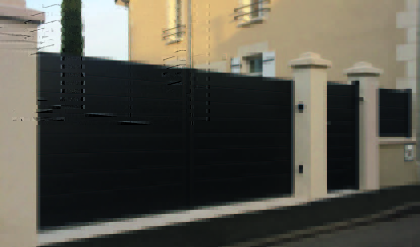 Portail et clôture aluminium
