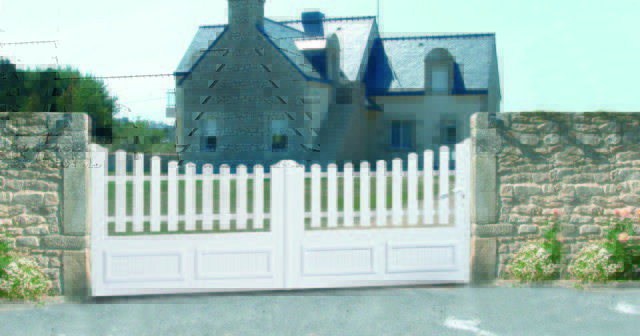 Portail et clôture PVC