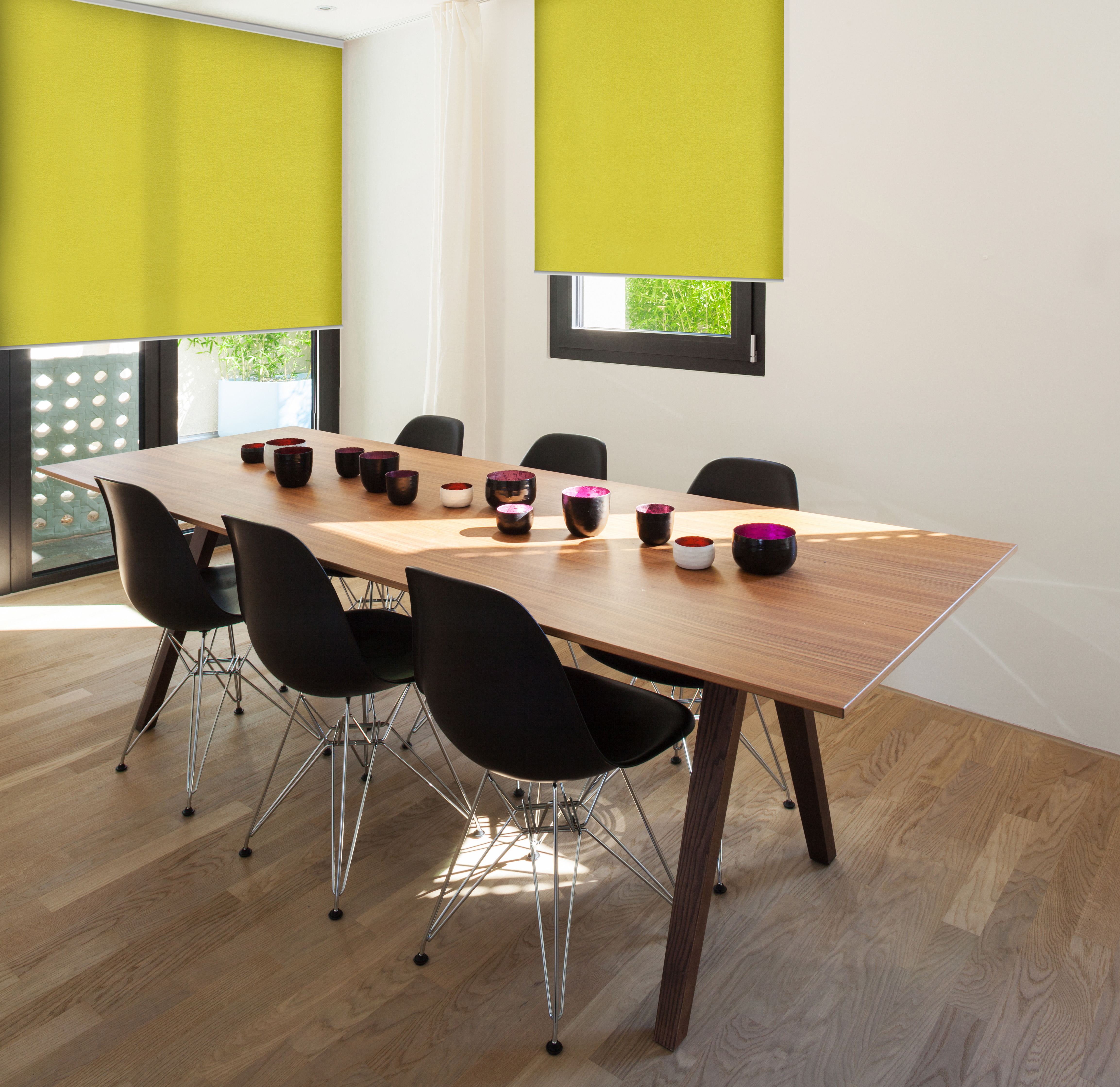 Interior of modern apartment furnished