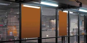 Grille de magasin microperforée