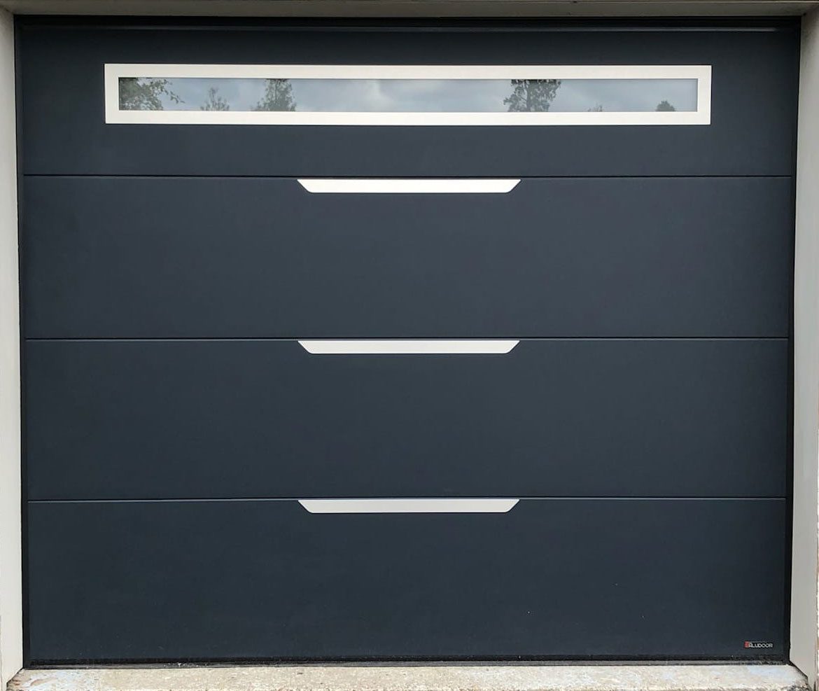 Porte de garage sectionnelle plafond