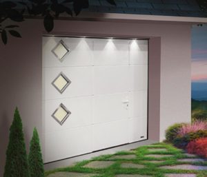 Porte de garage sectionnelle plafond