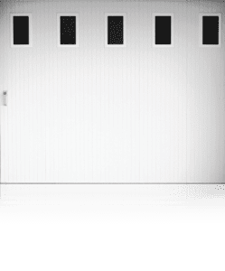 Porte de garage coulissante latérale